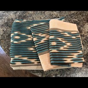 Full/Double Handmade Indian Bed Cover & Shams